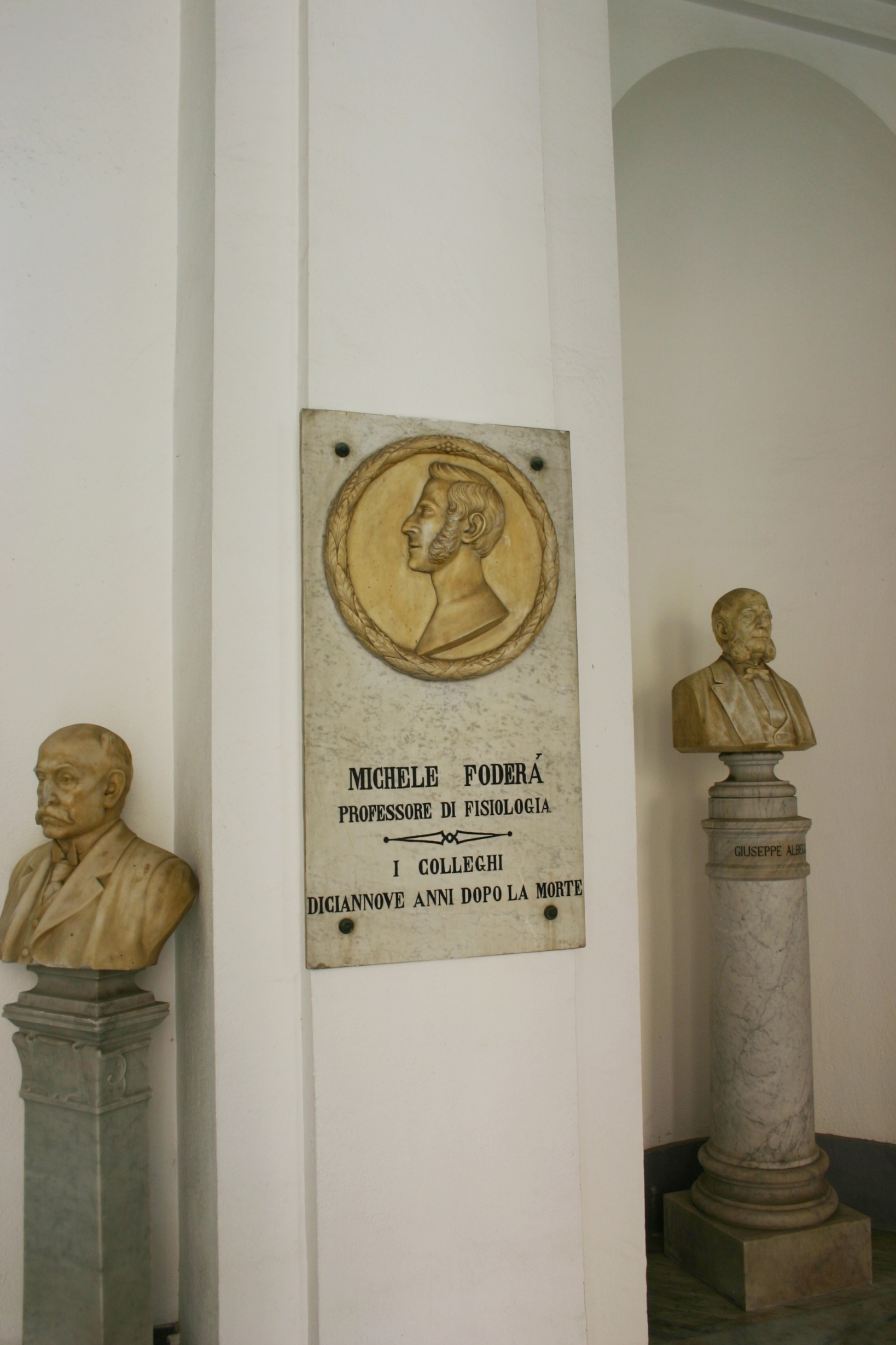 Michele Foderà's memorial tablet, Palermo - 01.JPG